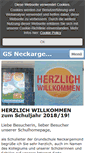 Mobile Screenshot of gs-neckargemuend.de