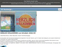 Tablet Screenshot of gs-neckargemuend.de